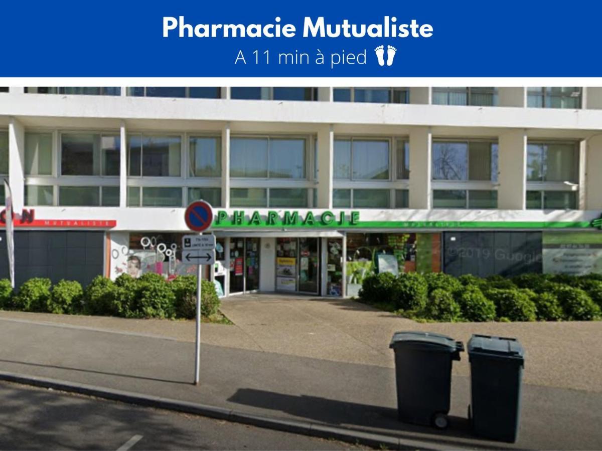 Le Grand Bleu - 3 Min Gare - Stationnement Facile - Fibre Internet - 4 Televisions - Lave Vaisselle Apartment Lorient Exterior foto