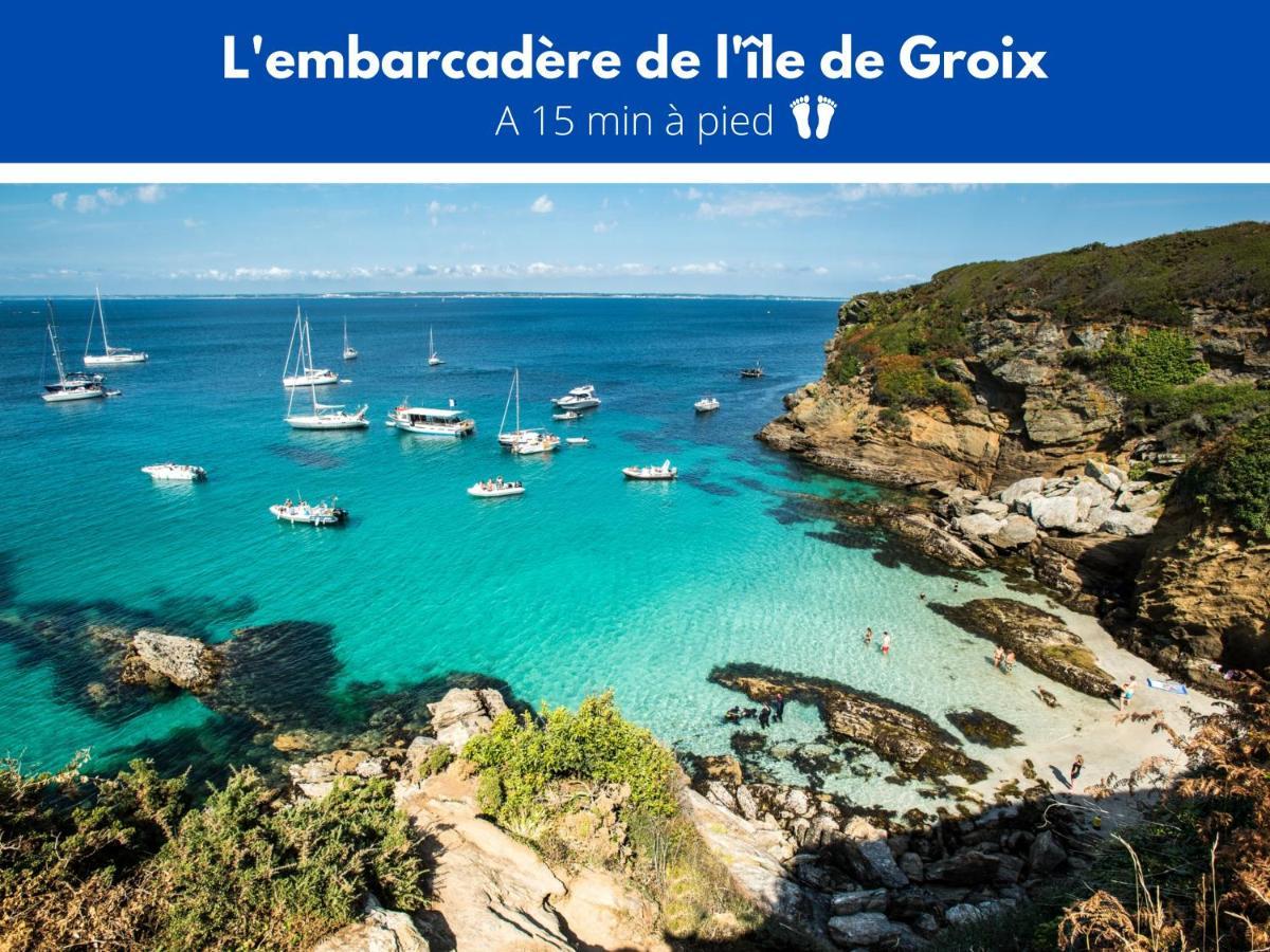 Le Grand Bleu - 3 Min Gare - Stationnement Facile - Fibre Internet - 4 Televisions - Lave Vaisselle Apartment Lorient Exterior foto