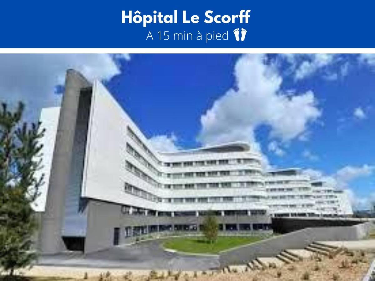 Le Grand Bleu - 3 Min Gare - Stationnement Facile - Fibre Internet - 4 Televisions - Lave Vaisselle Apartment Lorient Exterior foto