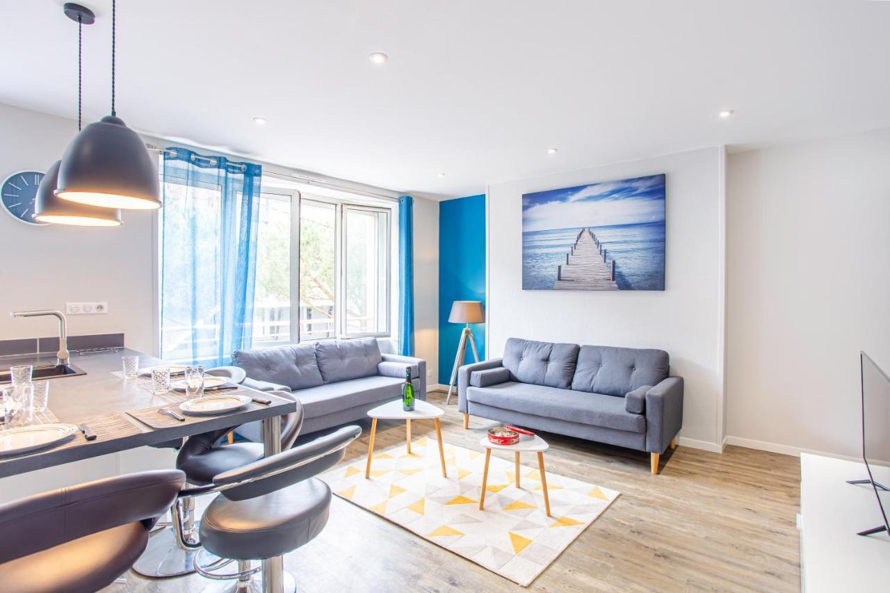 Le Grand Bleu - 3 Min Gare - Stationnement Facile - Fibre Internet - 4 Televisions - Lave Vaisselle Apartment Lorient Exterior foto